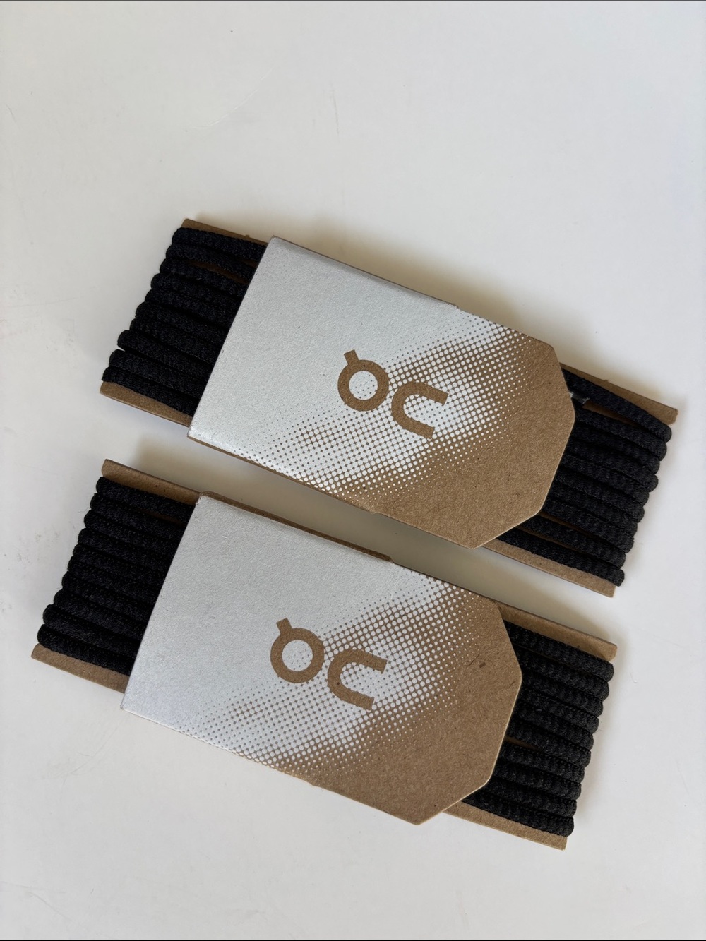 On Cloud Put Me On Black Replacement Laces For OC Running Shoes Set of 2